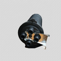 TRISTAR GPJM3-TS Boîtier vertical ABS à 144 fibres, 2 ports, pour réseau FTTH, joint de raccordement souterrain direct