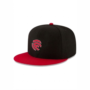 หมวกแก๊ปแบบ Snapback 6 แผง ปรับมุมได้ พรีเมียม / หมวกสตรีทแวร์โลโก้สั่งทำสองสี - Product Image 3