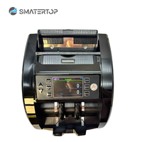 Machine à compter l'argent, détecteur de faux billets, détection multi-devises, billets polymères du Mozambique, IRR, USD, EUR, SYP, IQD, compteur de valeur mixte
