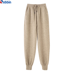 Men's Fashionable Casual Sports <b>Trousers</b> Unique Style Outdoor Customized logo Autumn/Winter Men's Loose Knitted Sports Pants - Product Image 2