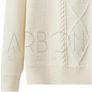 Bon Fournisseur, Qualité Supérieure, Impression de Logo Personnalisé, Entièrement Personnalisé, Prix Raisonnable, Service OEM ODM, Pulls en Tricot pour Hommes - Product Image 5