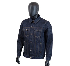 Camisa de Mezclilla para Hombre, con Cuello Personalizado OEM, Costura en Contraste, Bolsillo en el Pecho, Manga Larga y Botones - Product Image 1