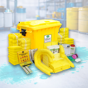 Proveedor de Kit para Derrames Químicos de 660L con Contenedor con Ruedas |   Kit de Derrames de Materiales Peligrosos Industriales, Fabricante OEM para Uso Químico e Industrial - Product Image 2