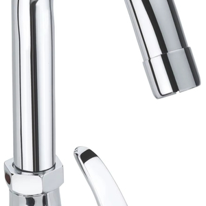 Swan Neck Chrome Finished Brass <b>Washing</b> <b>Machine</b> <b>Tap</b> Wall Mounted Bibcock Valve Bathroom Basin Kitchen Water Faucet Curved Design - Product Image 1
