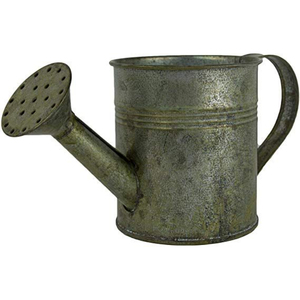 Classic Vintage Style Galvanized Steel Metal Watering Can Heavy Duty Anti-Rust Indoor Outdoor <b>Garden</b> Plant Waterer Utility Jug - Product Image 5