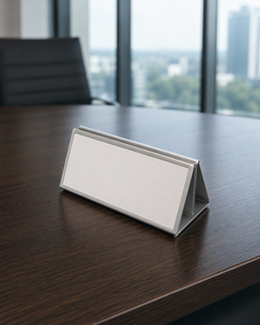 Transparent <b>Acrylic</b> Sign Holder | Desktop <b>Display</b> <b>Stand</b> for Menus, Signs & Promotions - Product Image 4