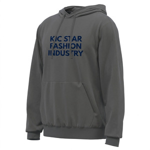 Sudadera con Capucha de Felpa de Algodón con Logotipo Bordado Personalizado de Alta Calidad, Fabricante de Ropa Urbana de Peso Pesado en Pakistán - Product Image 1