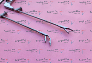 Pince de récupération de sutures pour arthroscopie de haute qualité Btech Enterprises 45 °   Arthroscopie verticale et droite CE - Product Image 2