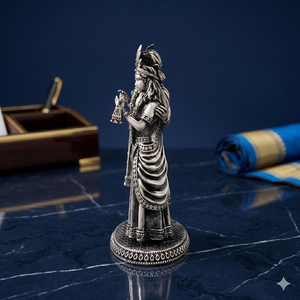 Ídolo Sagrado de Latón de Radha Krishna, Estatua Decorativa del Dios Hindú para el Hogar, Templo, Sala de Pooja, Regalo y Decoración Espiritual - Product Image 2