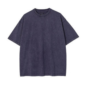 เสื้อยืดคอตตอนผสมทรงหลวมสไตล์โมเดิร์นสำหรับผู้ชาย เนื้อผ้านุ่ม คอกลม แฟชั่นลำลองใส่ได้ทุกวัน - Product Image 3