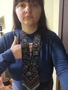 BEAUTYFULL UNIQUE DESIGN Bohemian NecklaceTribal Ukrainian Necklace Unique African Woman Necklace with earring,for WEDDING - Product Image 6