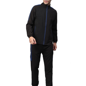 Survêtement léger pour homme en tissu respirant 100% polyester, coupe classique - Product Image 1