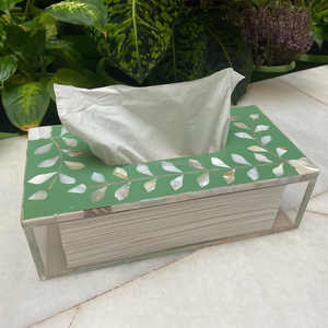 Exclusivo Porta Servilletas Decorativo de Lujo Hecho a Mano y Ecológico con Logotipo Personalizado, Caja de Pañuelos para Bodas, Fiestas, Regalos para Festivales Árabes - Product Image 4