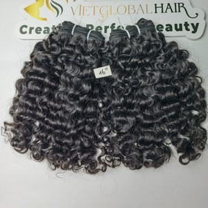 Proveedor vietnamita de un solo donante, precio de fábrica, paquetes crudos de ondas rizadas birmanas, extensiones de cabello humano - Product Image 1