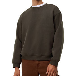 Custom OEM Wholesale Supplier Plain Blank Cotton Fleece Sweatshirt Pullover Bulk Manufacturer Private Label <b>Tops</b> - Product Image 2