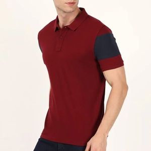 Polo homme de qualité supérieure, couleur unie personnalisée, grande taille, respirant, pour l'été - Product Image 5