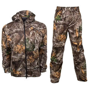 Venta al por mayor OEM, MOQ bajo, chaleco de lona de invierno para hombre con diseño personalizado Real Tree Edge, uniformes y trajes profesionales para caza - Product Image 1