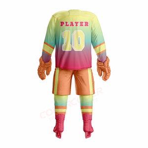 Pantalon d'uniforme de hockey sur glace taille adulte, ensemble d'entraînement et de compétition, design personnalisable, uniformes de hockey sur glace fabriqués au Pakistan - Product Image 2