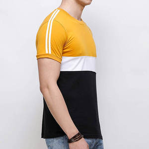 เสื้อยืดผู้ชายไซส์ใหญ่ แขนสั้น ผ้าฝ้ายผสมโพลีเอสเตอร์ ราคาส่ง ราคาถูก ทรงปกติ ซักได้ - Product Image 1