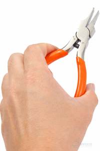 Stainless Steel Flat Nose Pliers Jewelry Handcraft Making 5 Inch Precision <b>Craft</b> Tool Smooth Jaw Comfortable Grip <b>Wire</b> Bending - Product Image 4