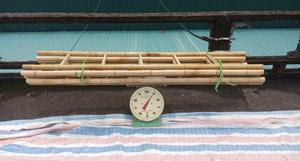 Usine Poli 180cm Bambou Naturel 6-Step Serviette Échelle Moderne Autoportante Salle De Bains Hôtel Décoration Meubles Salon - Product Image 3