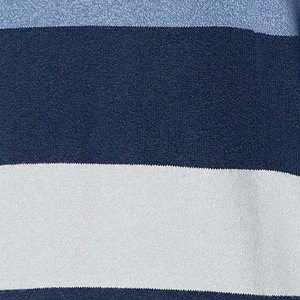 Pull en tricot à col rond rayé pour homme, coupe classique, décontracté, automne, bleu, gris, blanc, manches longues, différentes couleurs - Product Image 5