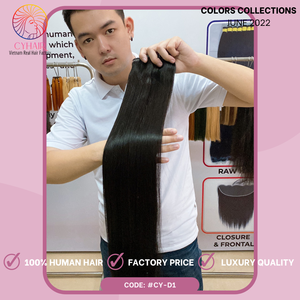 Cabello Liso Natural CYhair, Super Double Drawn, Precio al por Mayor, Paquetes de Cabello Vietnamita Virgen - Product Image 5