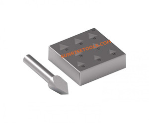 Stainless Steel Triangle <b>Engraving</b> <b>Tool</b> Set for Jewelry Making 14-21mm - Product Image 2