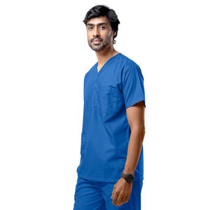 OEM Manufacturer <b>Men</b> Performance Scrub Undershirt Moisture Wicking Medical <b>Base</b> <b>Layer</b> Shirt Doctor Nurse Hospital Uniform Shirt - Product Image 3