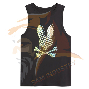 เสื้อกล้ามสไตล์ลำลองแบบใหม่ ถักทอระบายอากาศ แห้งเร็ว ราคาประหยัด คุณภาพสูง ไซส์ใหญ่ เสื้อผ้าออกกำลังกายสำหรับผู้ชาย - Product Image 5