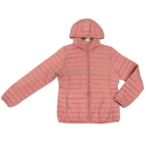 Puffer Jacket for Women Vintage Varsity Style <b>Warm</b> Windproof <b>Coats</b> 2-in-1 Wholesale Clothing Canvas - Product Image 6