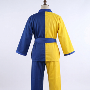 Uniforme de Taekwondo Ligero con Nervaduras para Hombre, Uniformes de Jiu Jitsu de Alta Calidad, Uniforme de Judo Personalizado, Ropa Blanca para Artes Marciales - Product Image 2
