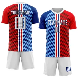 Uniformes de Fútbol Premium, Conjunto de Camiseta de Fútbol Personalizada, Secado Rápido, Transpirable, Camiseta y Pantalones Cortos Deportivos para Equipos - Product Image 4