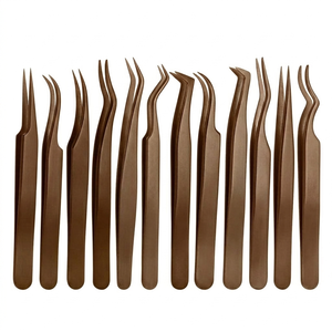 ชุดแหนบต่อขนตา ปลายแหลมแม่นยำ พื้นผิวเรียบเนียนสำหรับการต่อขนตา - Product Image 1