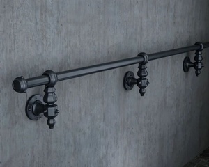 Rampe murale industrielle en fonte pour escaliers, résistante à la rouille - Product Image 3