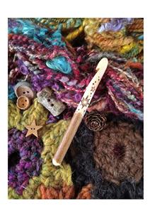 Ensemble de crochets en bois écologiques pour le tricot, le crochet et les projets d'artisanat DIY, ergonomiques, faits à la main, qualité supérieure - Product Image 2