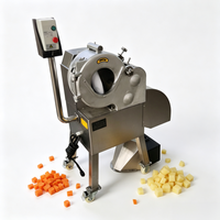 Automatische elektrische aardappel-, wortel-, radijs- en komkommer-snijmachine voor voedingsmiddelenfabrieken