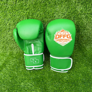 Professional Factory Price OEM ODM Custom Logo DAWNFROCE FIGHT GEARS Sports Gloves PU Leather Moisture Wicking Boxing Gloves - Product Image 1