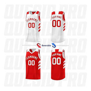 เสื้อบาสเก็ตบอลอเมริกันปี 2026 แบบสั่งทำพิเศษ แห้งเร็ว รีดร้อน ชุดกีฬา เสื้อบาสเก็ตบอลอเมริกันปักลาย - Product Image 2