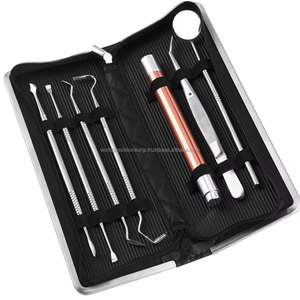 WPS Manual Stainless Steel Tartar Remover Dental Calculus <b>Scraper</b> Probe Ergonomic Grip Teeth Cleaning Oral Care Dentist Hygiene - Product Image 2
