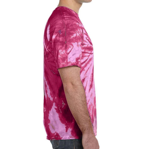 Camiseta de punto con diseño de logotipo personalizado, teñido anudado, 100% algodón, duradera, de manga corta para hombre, ecológica, venta al por mayor 2026 - Product Image 2