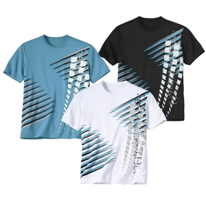 Camiseta Premium para Hombre, Estilo Formal, 100% Poliéster, Cuello Redondo, Logotipo Personalizado, Manga Corta, Transpirable y Ecológica - Product Image 4