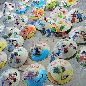 Chapeau conique en bambou du Vietnam, best-seller, pour les activités de plein air et la décoration intérieure - Product Image 5