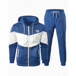 Trendy Winter Men Hooded Tracksuits 100% Cotton Eco-Friendly Breathable Gym Running Jogging Fitness Training Outdoor Lightweight - Product Image 1