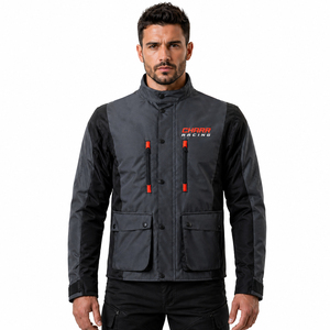 Veste Softshell de Course Professionnelle pour Hommes, Respirante, Imperméable, Coupe-Vent, % Polyester, Sport de Plein Air, Motorsport, Coupe Ajustée, Performance - Product Image 1