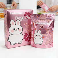 Cajas de Papel Artístico Reciclado a Medida, Resistentes a Olores, para Té de 3.5g, con Bolsas de Mylar, Laminación Brillante/Mate, Recubrimiento UV y Acabado Vanishing