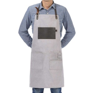 Premium Quality Cowhide Split <b>Leather</b> Utility Welder <b>Apron</b> <b>Leather</b> Industrial Safety Welder <b>Aprons</b> Spark and Heat Resistant - Product Image 1