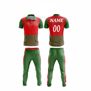 High Quality Custom Sublimated Cricket Uniforms Jerseys Trousers for Men-100% Polyester Breathable Quick Dry Custom Team Colors - Product Image 5