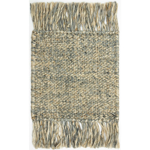 Tapis de sol tissé à la main en jute et coton - Product Image 5