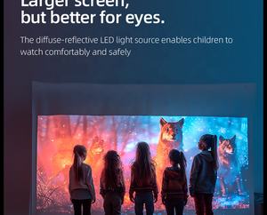 AUN U002 Meilleur projecteur Android 2026 Google 1080p 4K Ready 8K LCD pour cinéma maison, Smart TV, karaoké et simulateur de golf - Product Image 6